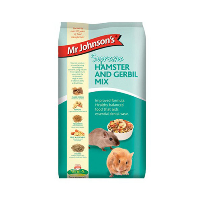 Mr Johnsons Supreme Hamster & Gerbil 900g Mr Johnsons Supreme Hamster & Gerbil 900g
