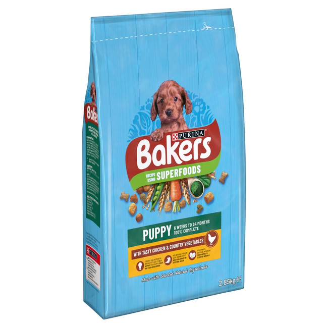 Bakers Complete Puppy with Chicken & Veg 2.85kg