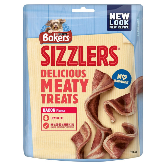 Bakers Sizzlers Bacon 6x90g Bakers Sizzlers Bacon 6x90g