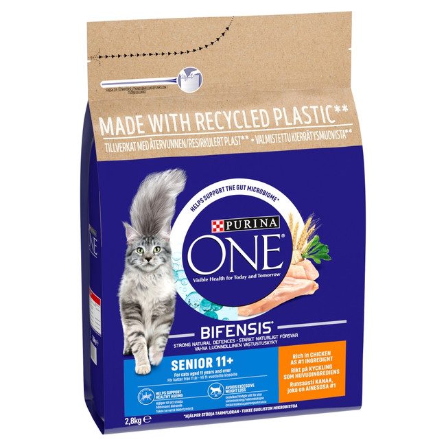 Purina One Senior 11+ Cat Chicken 2.8kg