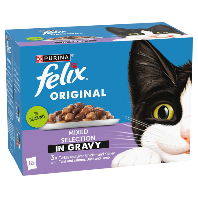 Felix Pch Orig Adlt Mix CIG 4x12x85g Felix Pch Orig Adlt Mix CIG 4x12x85g