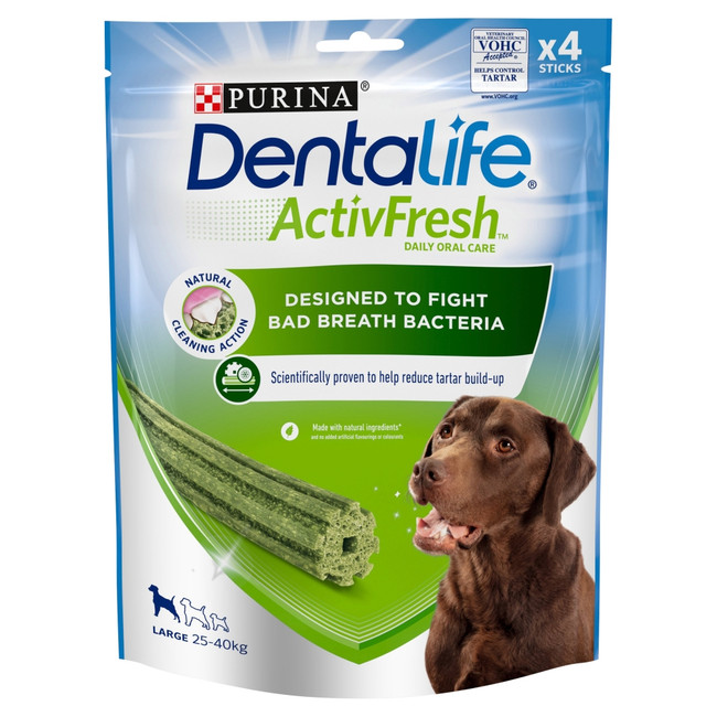 Dentalife Activfresh Lrg 6x142g (4Sk) Dentalife Activfresh Lrg 6x142g (4Sk)