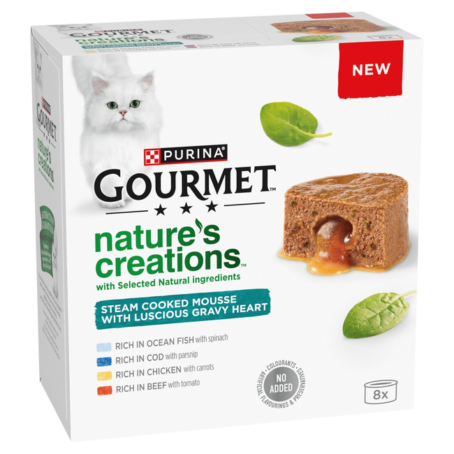 Gourmet Nat Creations Mousse Mix 48x85g Gourmet Nat Creations Mousse Mix 48x85g