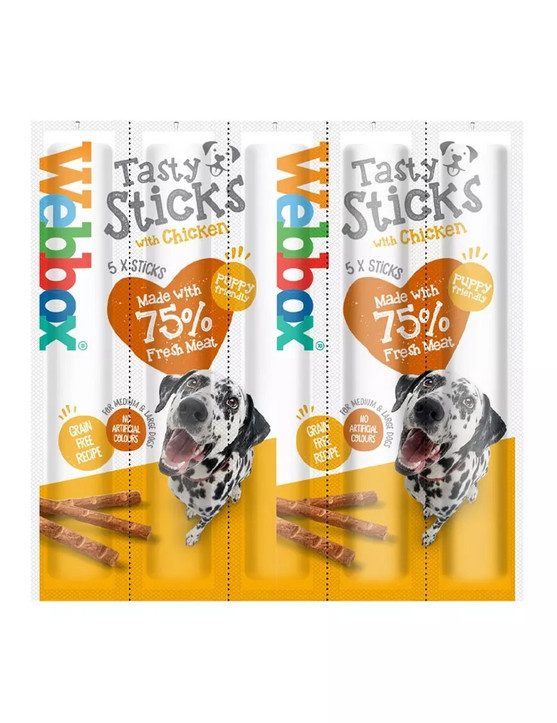 Webbox Tasty Sticks Chicken Large Sticks