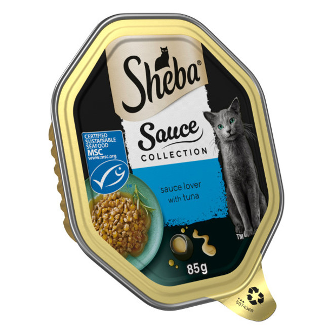 Sheba Tray Sauce Collection Tuna 22x85g Sheba Tray Sauce Collection Tuna 22x85g