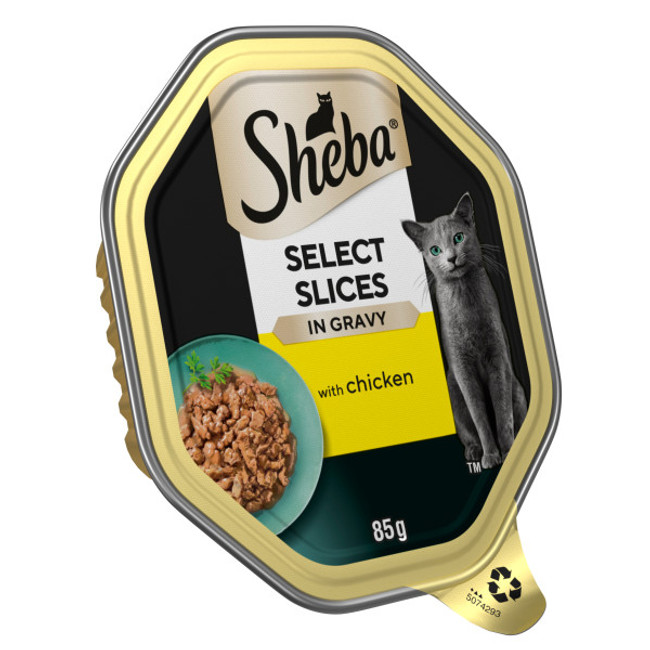 Sheba Tray Select Slices Chck CIG 22x85g Sheba Tray Select Slices Chck CIG 22x85g