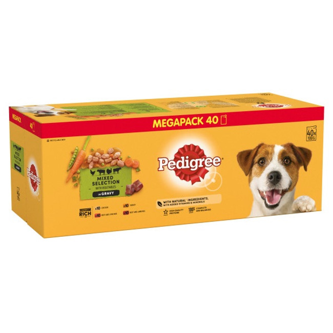 Pedigree Pch Mix Select CIG 40x100g Mega Pedigree Pch Mix Select CIG 40x100g Mega