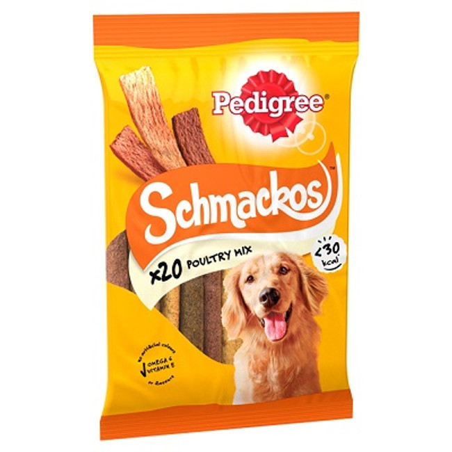 Pedigree Schmackos Poultry 9x20 Pedigree Schmackos Poultry 9x20