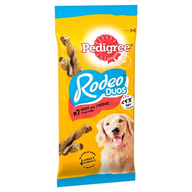 Pedigree Rodeo Duos Beef & Cheese 10x7 Pedigree Rodeo Duos Beef & Cheese 10x7