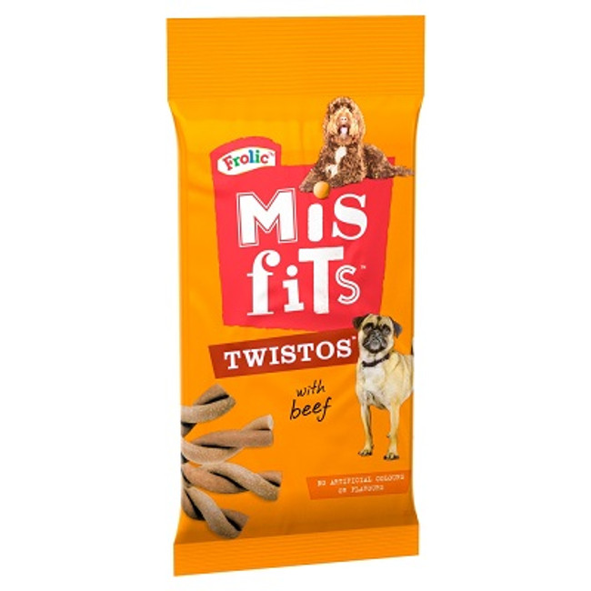 Pedigree Misfits Twistos Beef 105g