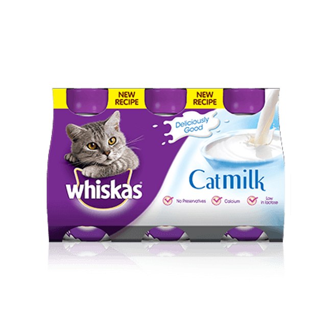 Whiskas Cat Milk 5x3x200ml