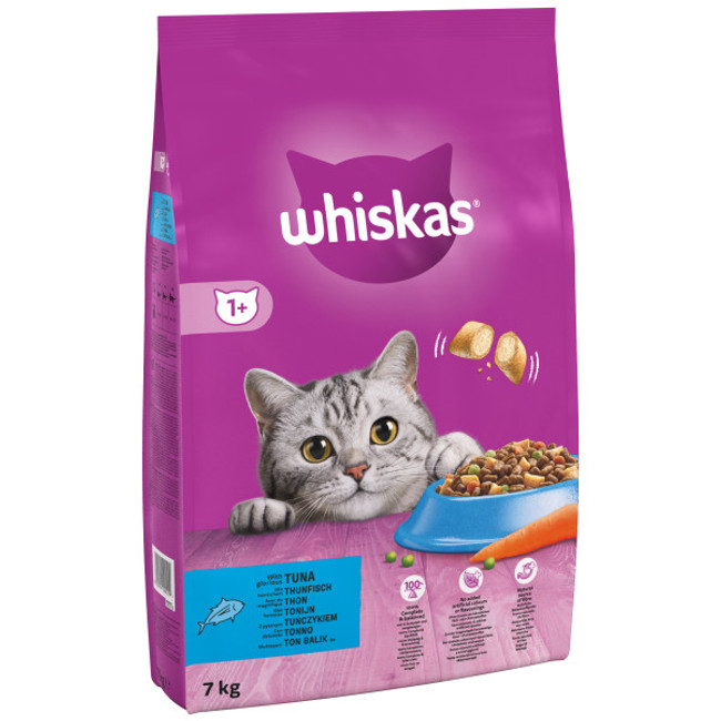 Whiskas Dry 1+ Adult Tuna 7kg