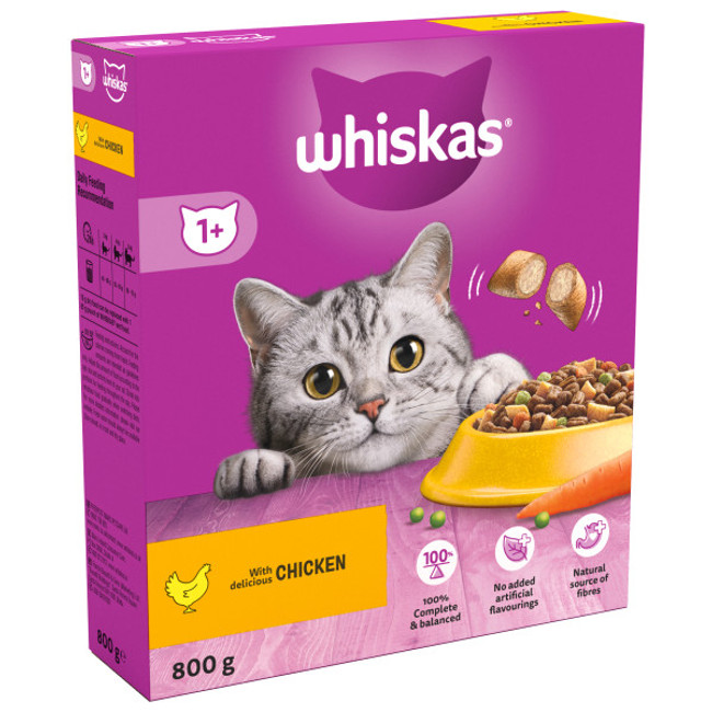 Whiskas Dry 1+ Chicken 800g