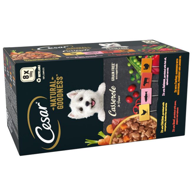 Cesar Tray Nat Good Cas Mix G 24x100g Cesar Tray Nat Good Cas Mix G 24x100g