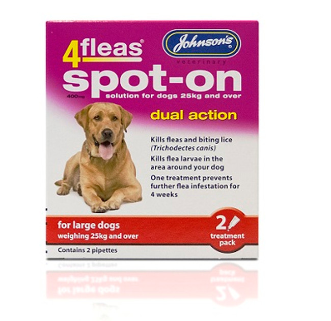 JVP 4Fleas Spot-On Dog L 2pipx6 JVP 4Fleas Spot-On Dog L 2pipx6