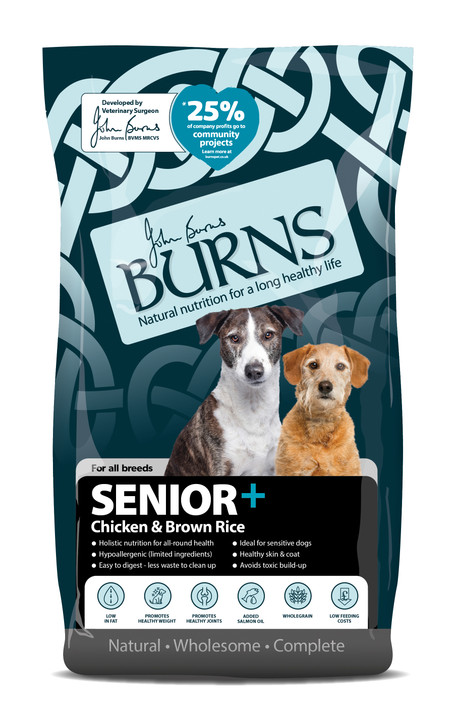 Burns Senior+ Chicken 12 kg Burns Senior+ Chicken 12 kg