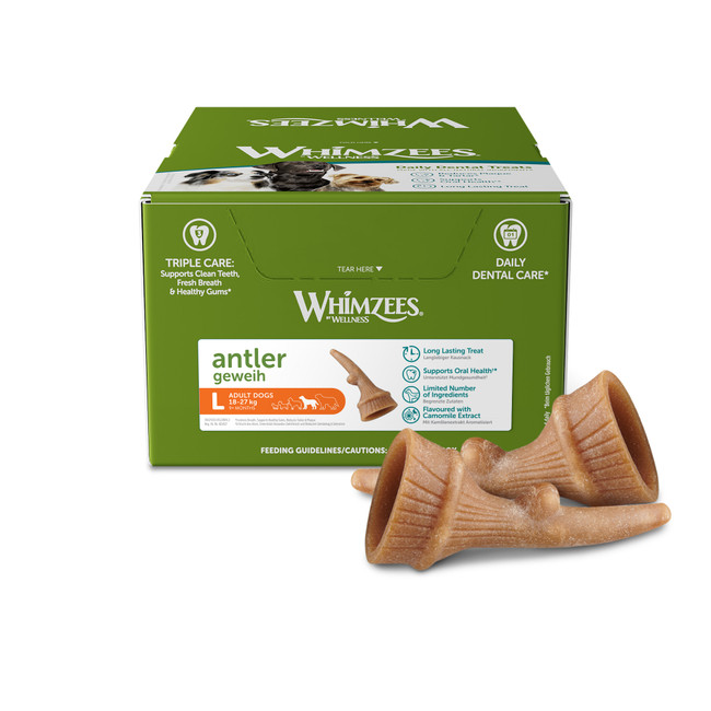 Whimzees Antler Display L x22 Whimzees Antler Display L x22