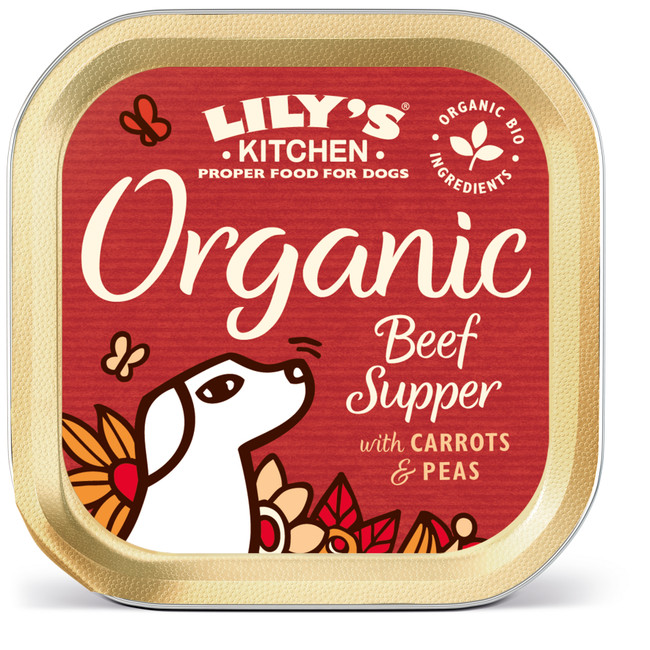 Lilys Kitchen Organic Beef 11x150g Lilys Kitchen Organic Beef 11x150g