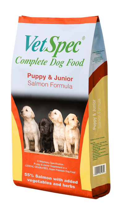 VetSpec Complete Puppy & Junior Salmon 12kg VetSpec Complete Puppy & Junior Salmon 12kg