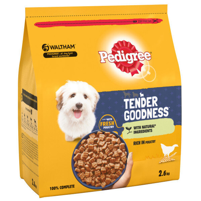 Pedigree Tender Goodness Adult Small Chicken 2.6kg - Zing Paws Pedigree Tender Goodness Adult Small Chicken 2.6kg - Zing Paws