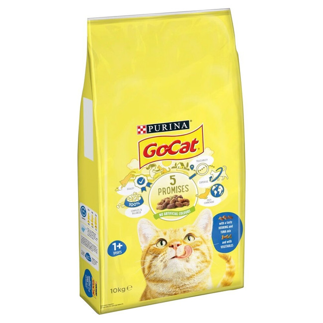 Go-Cat Comp Tuna, Herring & Vegetables 10kg - Zing Paws Go-Cat Comp Tuna, Herring & Vegetables 10kg - Zing Paws