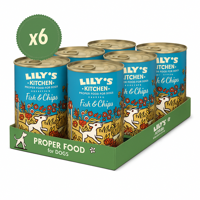 Lily's Kitchen Fish & Chips Tins Lily's Kitchen Fish & Chips Tins