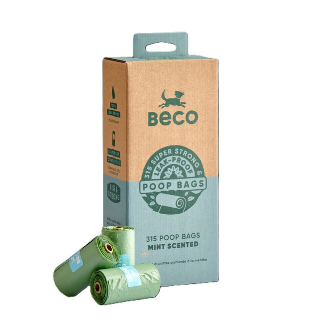 Beco Poop Bags Mint Scented Bags 315 Pack