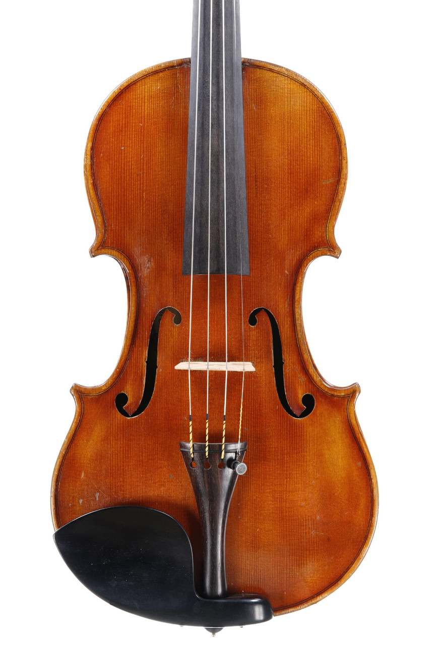 Violin labeled Paul Mangenot, Mirecourt