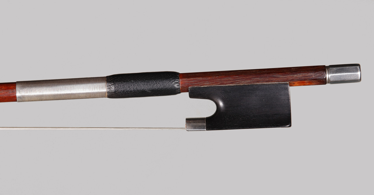 Unstamped Silver Mounted Violin Bow Little Rock Shop