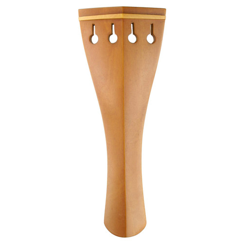 Hill style boxwood violin tailpiece with olive fret