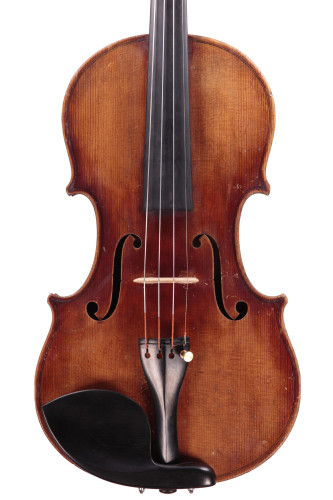 Harold Sinclair Sr. violin made in Tuluksak, Alaska - 1963