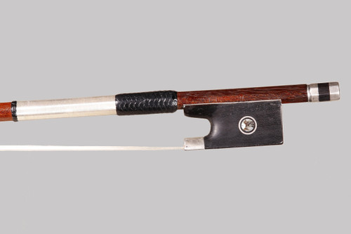 L. Bausch Silver Mounted Violin Bow