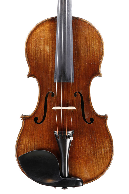 Violin labeled "Nicolaus Amatus" made in Czechoslovakia