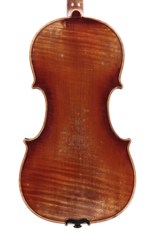 Schoenbach-Saxon violin with one back - Little Rock Violin Shop