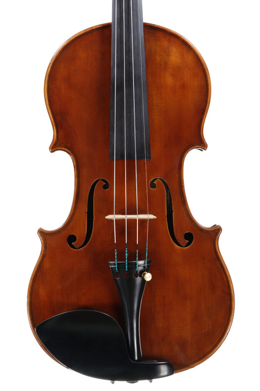 Theodor Berger violin, Markneukirchen. Imported by Ferron and Kroeplin, Chicago.