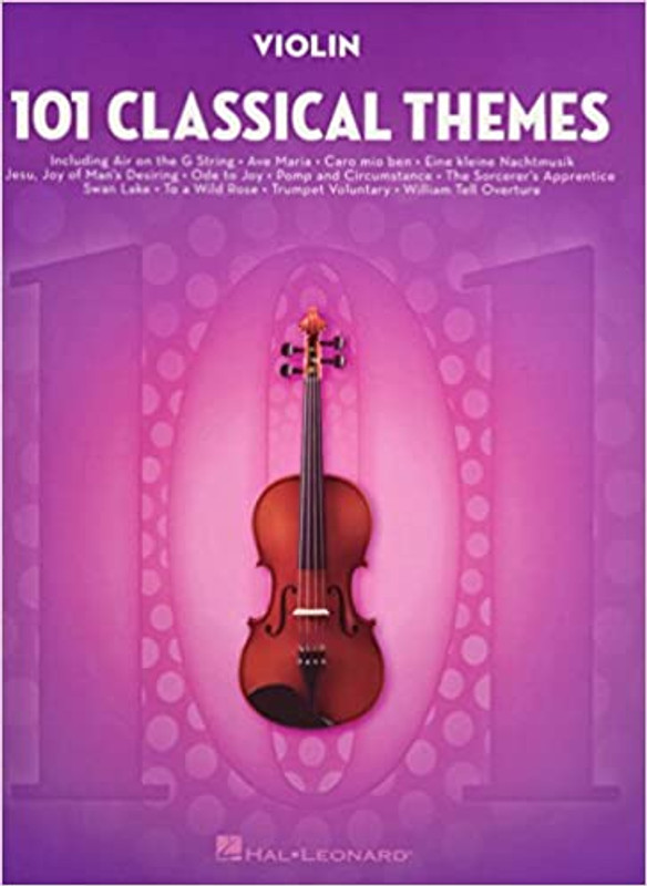 101 Classical Themes Violin Book