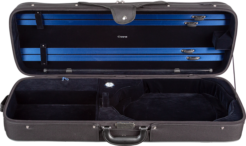 Core Wood Shell Oblong Viola Case (avail. in 15" and 16")