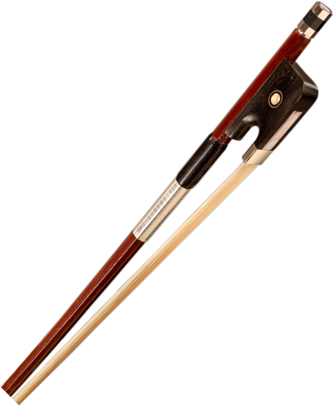 Brazilwood Cello Bow w/ Half-Lined Frog - 4/4 Size