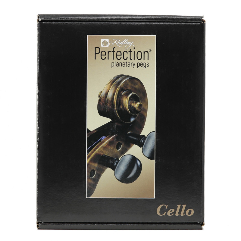 Knilling Perfection Planetary Cello Pegs w/ Swiss Model Ebony Peg Heads