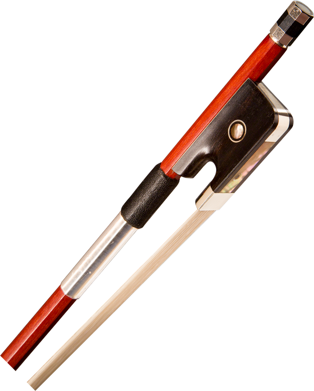 Fully-lined brazilwood cello bow