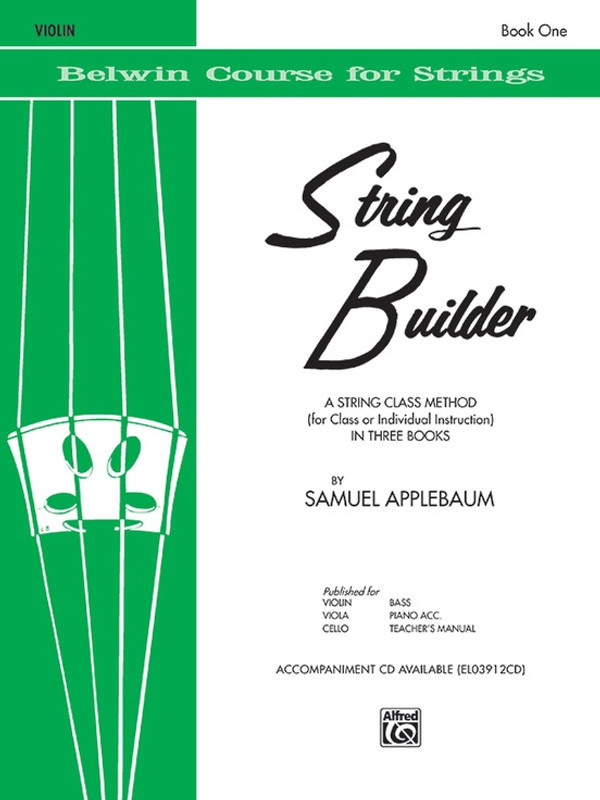Belwin Course String Builder Violin Book 1