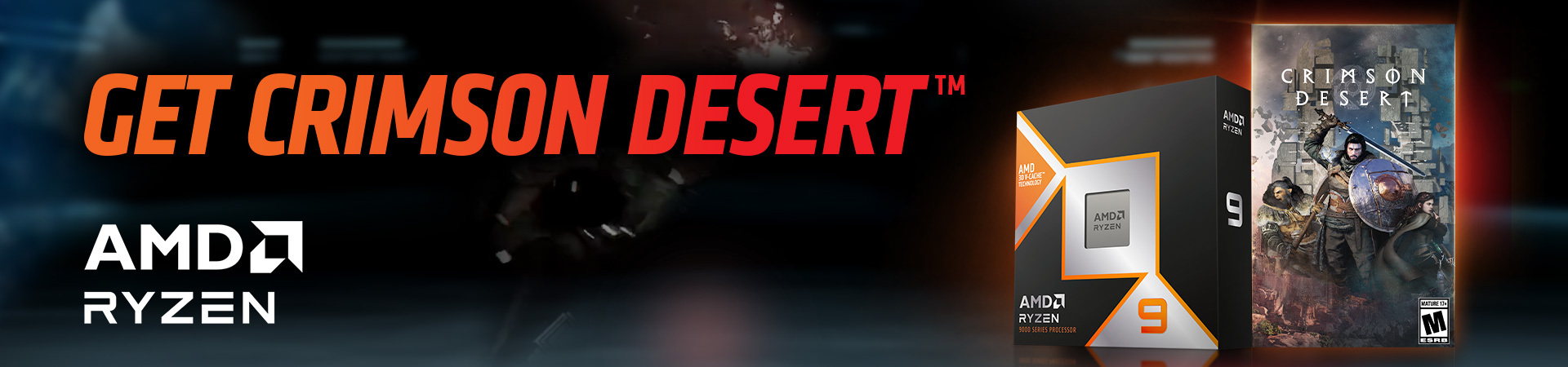 Get Crimson Desert™ with select AMD products