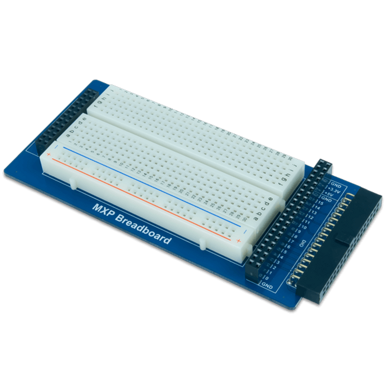 Solderless Breadboard Kit Small Solderless Breadboard With Two Power Rails Digilent 7549