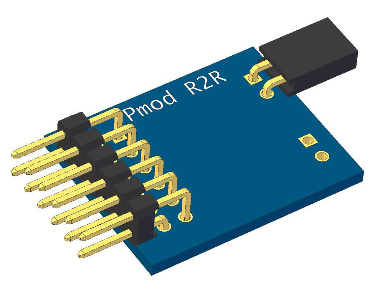Pmod R2R Resistor Ladder D/A Converter Digilent