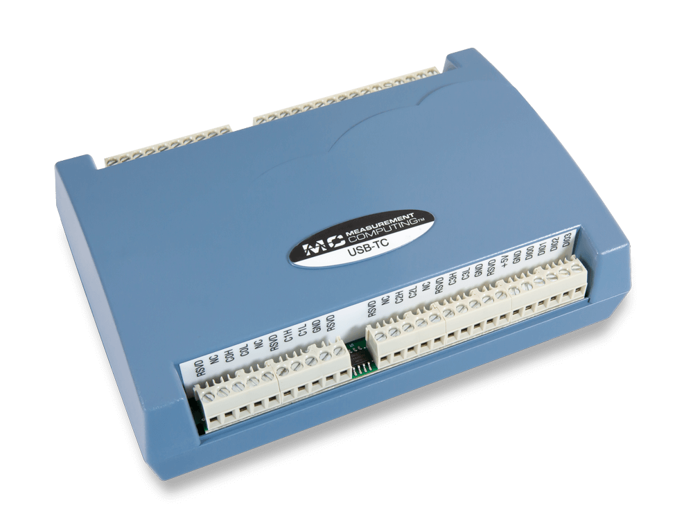 MCC USB-TEMP and TC Series: Temperature and Voltage Measurement USB DAQ ...