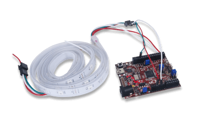 WS2812 Addressable LED: 1M Waterproof Strip - Digilent