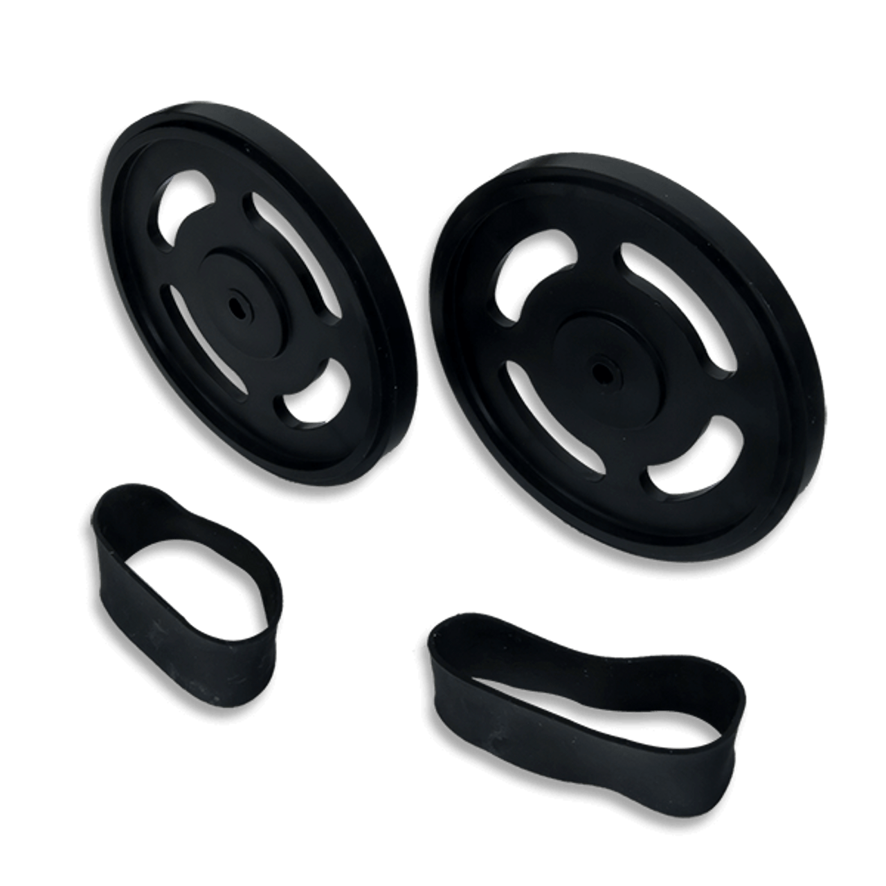Wheel Kit (Splined Pair): ABS Injection-Molded Wheels Compatible with  Digilent Motor Mounts