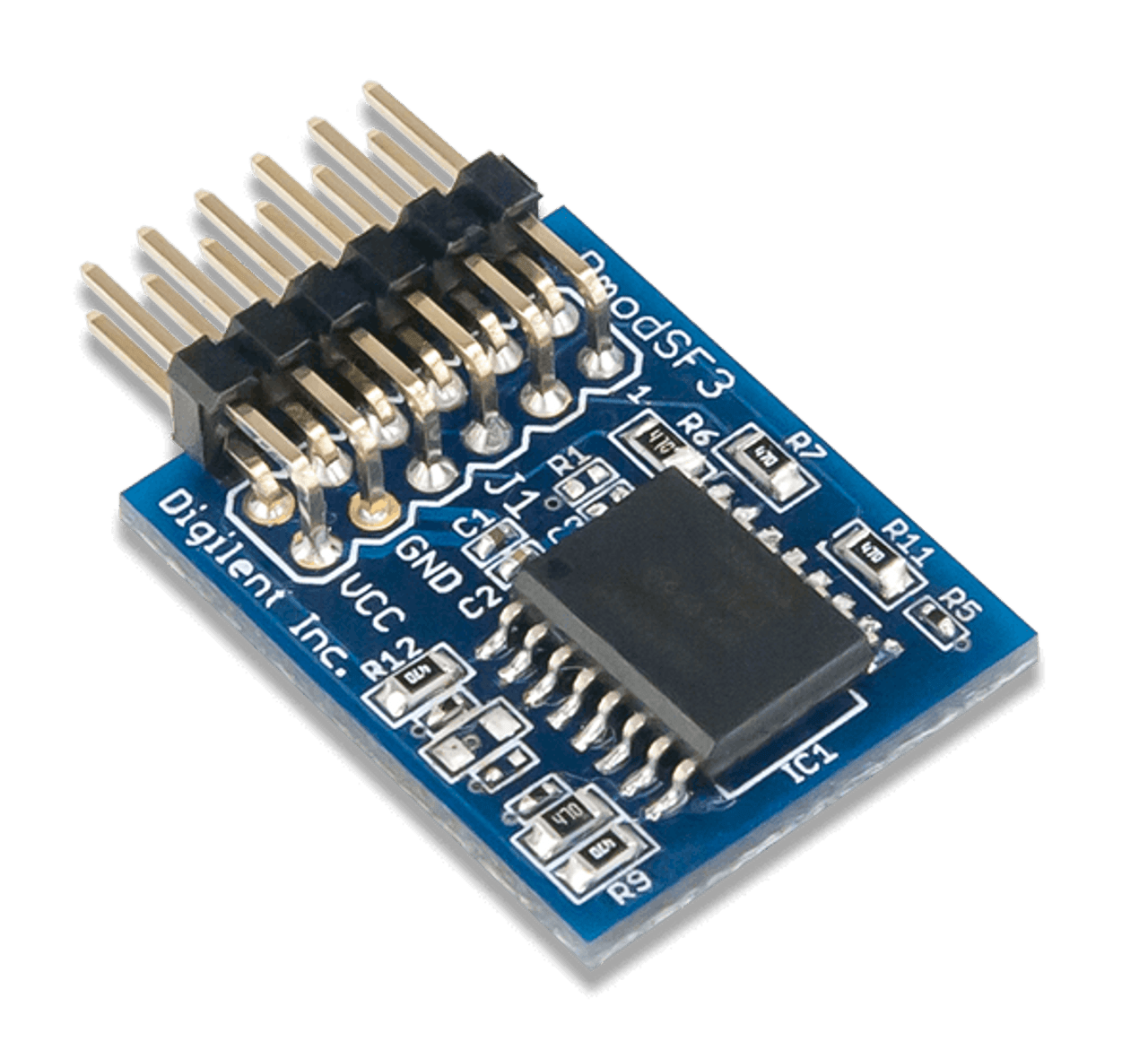 Pmod Sf3 32 Mb Serial Nor Flash Digilent