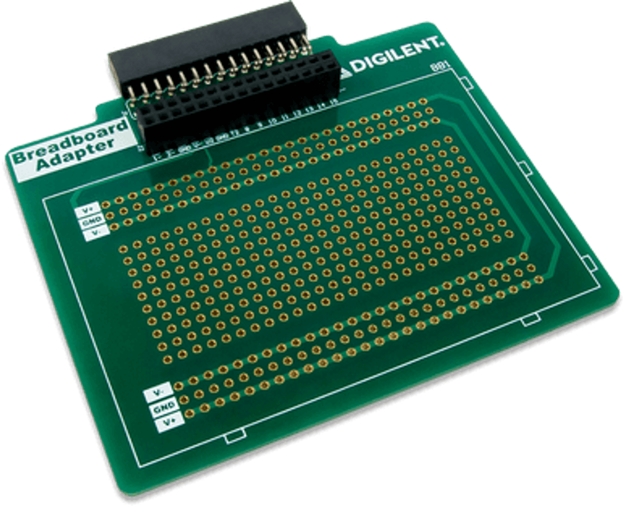 Breadboard Adapter for Analog Discovery - Digilent