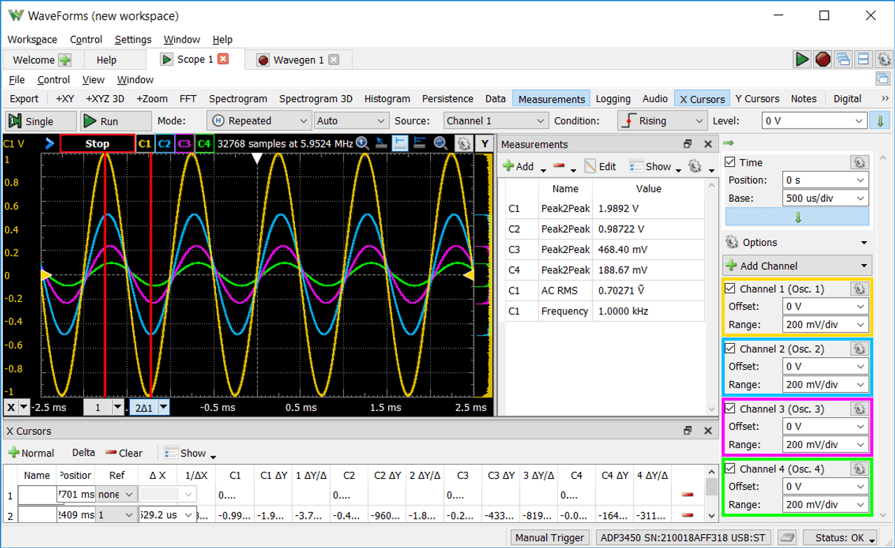 Analog Discovery Pro 3000 Series: Portable High Resolution Mixed Signal  Oscilloscopes